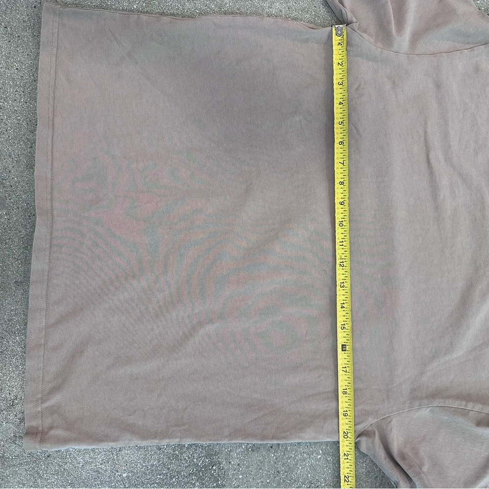 Fear of God Essentials Tan Short Sleeve Tee (W/Stain*) 100% Cotton Shott Sleeve - Picture 6 of 9
